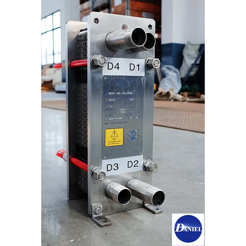 Penukar panas pelat stainless steel